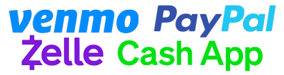 Venmo PayPal Zelle Cash App