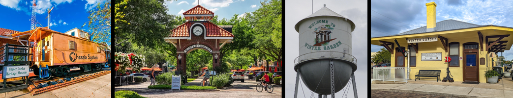 Winter Garden Collage